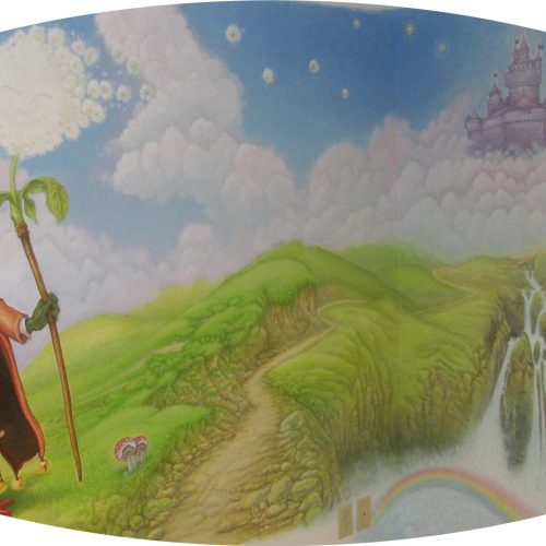 (I)Fantasy mural 1 (net)